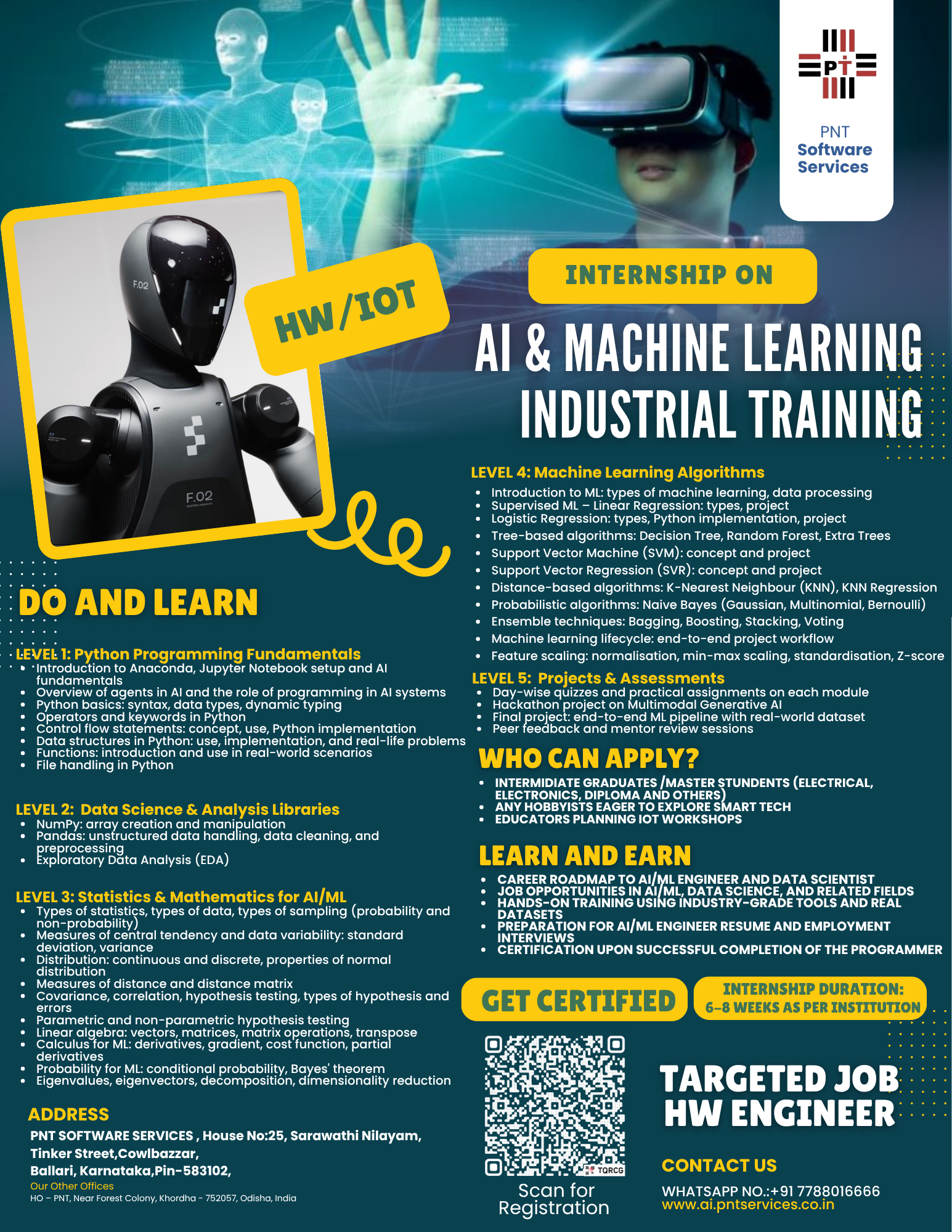 AI & ML Training Program